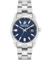 Beverly Hills Polo Club Men's 2315 Movement Watch, Analog Display and Metal Strap, Silver - BP3373X.390
