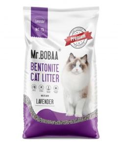 Mr Bobaa Clumping Cat Litter Lavender - 25L