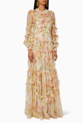 Harlequin Rose Ruffle Gown Harlequin Rose Ruffle Gown