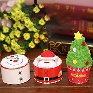 Children and Children Christmas Small Gifts Towels Kindergarten Class Sharing Gift Giving Customer Activity Lightinthebox