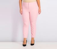 Womens Cropped Straight-Leg Pants  Luscious Pink - thumbnail