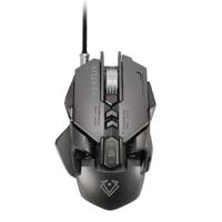 Vertux Indium Gaming Optimized Precision Wired Mouse Up to 3200 DPI Grey