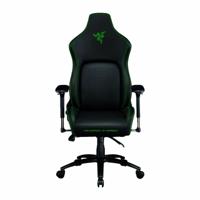 Razer Iskur Black/Green Gaming Chair with Built-In Lumbar Support - thumbnail