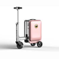 Airwheel SE3S Rideable Suitcase Electric Luggage Scooter Carry-On - Pink - thumbnail