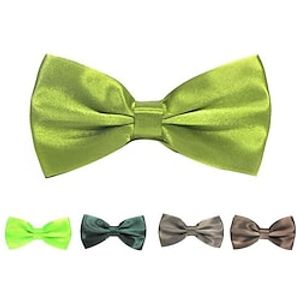 Men's Bow Tie Party  Work Solid Colored Formal Party Evening Lightinthebox