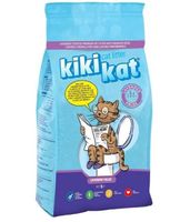 Kiki Kat White Bentonite Clumping Cat litter Lavender Scented - 5L (4.35 KG)