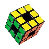 3x3 Void Speed Cube Puzzle Hollow 3x3x3 Speed Cube 3x3 Magic Cube Puzzle miniinthebox - thumbnail