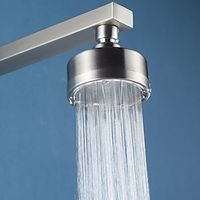 Water-Saving Round Shower Head, Contemporary Luxury Rain Shower Head in Painted Finishes Lightinthebox - thumbnail