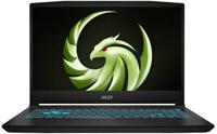 MSI Bravo 15 C7VFK Gaming Laptop, 15.6 inch FHD IPS 144Hz Display, AMD Ryzen 7 7735HS Processor, 16GB RAM, 512GB SSD, GeForce RTX 4060 8GB GPU, English-Arabic Keyboard, Windows 11, Black - 9S7-158N11-221