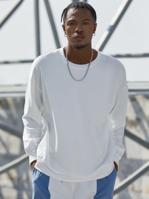KOYYE Men CasualComfortable Solid Color T-Shirt KOYYE Men CasualComfortable Solid Color T-Shirt