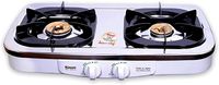 Rinnai 2 Burner Table Top Gas Stove-(White SS)- RET2KRS