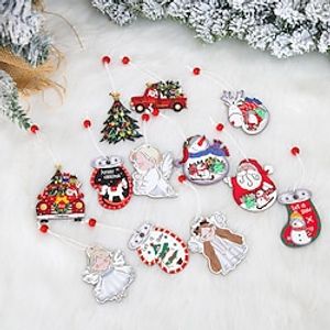 Christmas Supplies Creative Painted Angel Car Christmas Tree Pendant Gift Home Decor. Lightinthebox