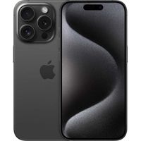 Apple iPhone 15 Pro (Physical Dual Sim - HK), 6.1 inch, 512GB, 8GB, Black Titanium with FaceTime - thumbnail