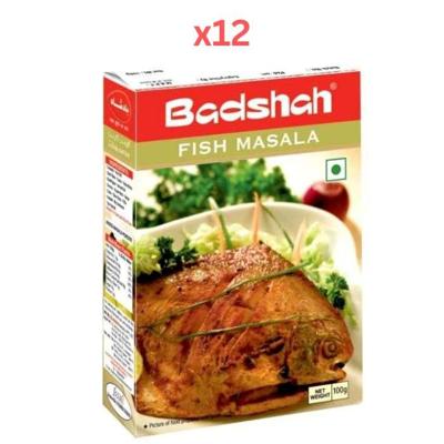 Badshah Fish Masala 100G (Pack of 12)