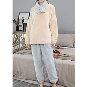 Women's Robes Nightwear Solid Colored Blue  Red M L XL Lightinthebox