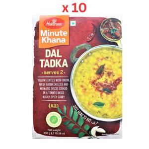 Haldirams Minute Khana Curry Dal Tadka 300gm - Pack Of 10