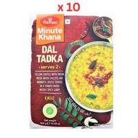 Haldirams Minute Khana Curry Dal Tadka 300gm - Pack Of 10