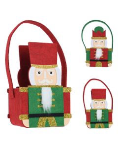 Homesmiths Christmas Basket Nutcracker 17cm Assorted 1 Piece