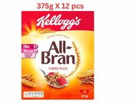 Kellogg's All Bran Fibre Plus (Pack Of 12 X 375g)