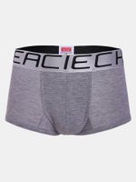 Cotton Breathable Casual Thin U Convex Boxer Briefs for Men