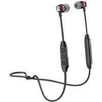 Sennheiser CX 120BT | Black & Red | High-Quality Audio | aptX, SBC, aptX Low Latency | Bluetooth 4.1 | 6Hrs Battery | 3-Button Remote | Comfort Fit