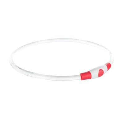 Trixie USB Flash Light Collar For Dogs - Red S-M Trixie USB Flash Light Collar For Dogs - Red S-M