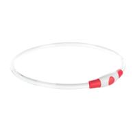 Trixie USB Flash Light Collar For Dogs - Red S-M