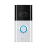 Ring Video Doorbell 3 - rechargable battery powerd, Wi-Fi doorbell security camera with two way talk, full HD video motion detection, night vision,Black