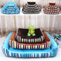 4 Size Choice Washable Resist Dirty and Bit Canvas Pet Pad Cat Dog Puppy Mat Bed