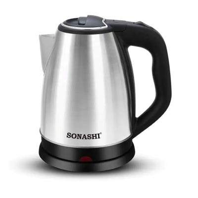 Sonashi 1.8L Stainless Steel Cordless Kettle, 1500W