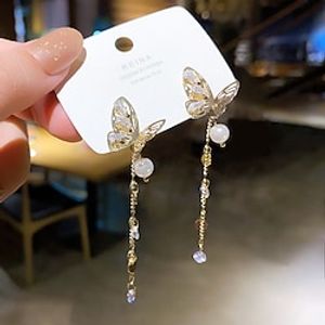 1 Pair Stud Earrings For Women's Office Party Evening Daily Alloy Classic Fashion Lightinthebox