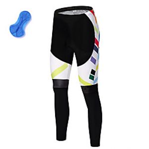 21Grams Men's Cycling Tights Spandex Bike Tights Quick Dry Moisture Wicking Sports White Mountain Bike MTB Road Bike Cycling Clothing Apparel Bike Wear  Stretchy  Athleisure Lightinthebox