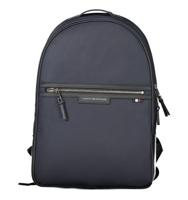 Tommy Hilfiger Blue Polyester Backpack (TO-26081)