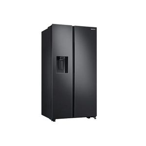 Samsung 640Ltr Side By Side Refrigerator Mono Cooling Metal Cooling Ice Water Dispenser- RS64R5331B4, Black Color