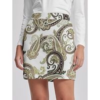 Women's Golf Skirts Gold Bottoms Ladies Golf Attire Clothes Outfits Wear Apparel Lightinthebox - thumbnail
