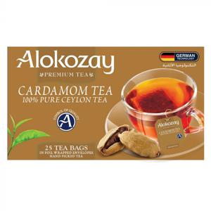 Alokozay Cardamom Tea - 25 Tea Bags In Foil Wrapped Envelopes