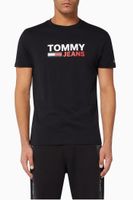 Corp Logo Cotton T-Shirt - thumbnail