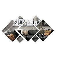3D Fashion Diamond Decorative Mirror Wall Stickers - Mirror Wall Stickers Shapes Study Room / Office / Dining Room / Kitchen miniinthebox 3D Fashion Diamond Decorative Mirror Wall Stickers - Mirror Wall Stickers Shapes Study Room / Office / Dining Room / Kitchen miniinthebox