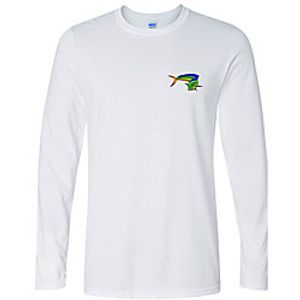 CAWANFLY Men's Fishing Shirt Outdoor UPF50 Quick Dry Breathable Sweat wicking Top Autumn  Fall Spring Summer Athleisure Fishing Camping  Hiking White  Long Sleeve  Micro-elastic  Animal Lightinthebox