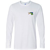 CAWANFLY Men's Fishing Shirt Outdoor UPF50 Quick Dry Breathable Sweat wicking Top Autumn  Fall Spring Summer Athleisure Fishing Camping  Hiking White  Long Sleeve  Micro-elastic  Animal Lightinthebox - thumbnail