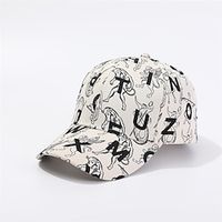 Hip Hop Letter Print Women Baseball Hats Trendy Streetwear Fashion Comfortable Outdoor Sport Caps Simple Sun Hat miniinthebox - thumbnail