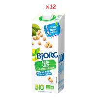 Bjorg Soy No Added Sugar Drink 12X1L