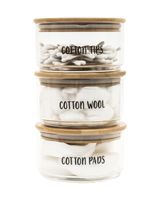 Little Storage Small Stackable Jar Set of 3 Little Storage Small Stackable Jar Set of 3