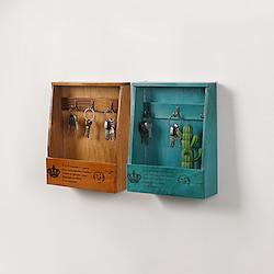 Wall-Mounted Wooden Key Storage Box Wall-Mounted Doorway Living Room Creative Home Finishing Decoration Entrance Lightinthebox