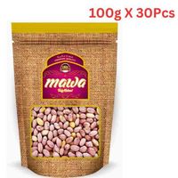Mawa Salted Peanuts 100g (Roasted with skin) (Pack of 30)