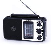 Krypton Rechargeable Radio, 3.7V - Black, (KNR5096)