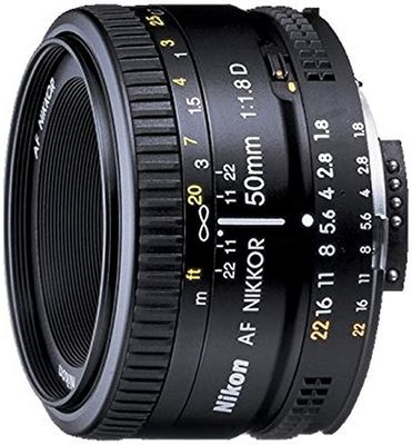 Nikon Nikor Lens Af Nikkor 50Mm F/1.8D For Nikon Dslr Cameras, B00005LEN4