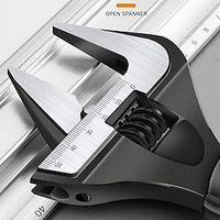 Adjustable Wrench Multi-function Large Opening Board Universal Wrench Tool Bathroom Live Wrench Lightinthebox - thumbnail