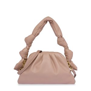 Nappa leather shoulder bag