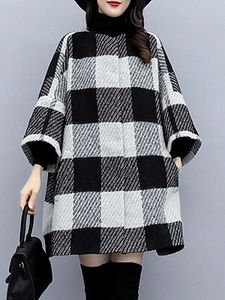 Woolen Mid-Length Coat